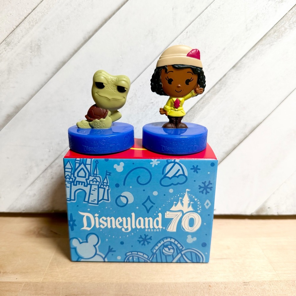 Collectible 2025 McDonald’s Happy Meal - Disney 70th Anniversary-Tiana & Crush